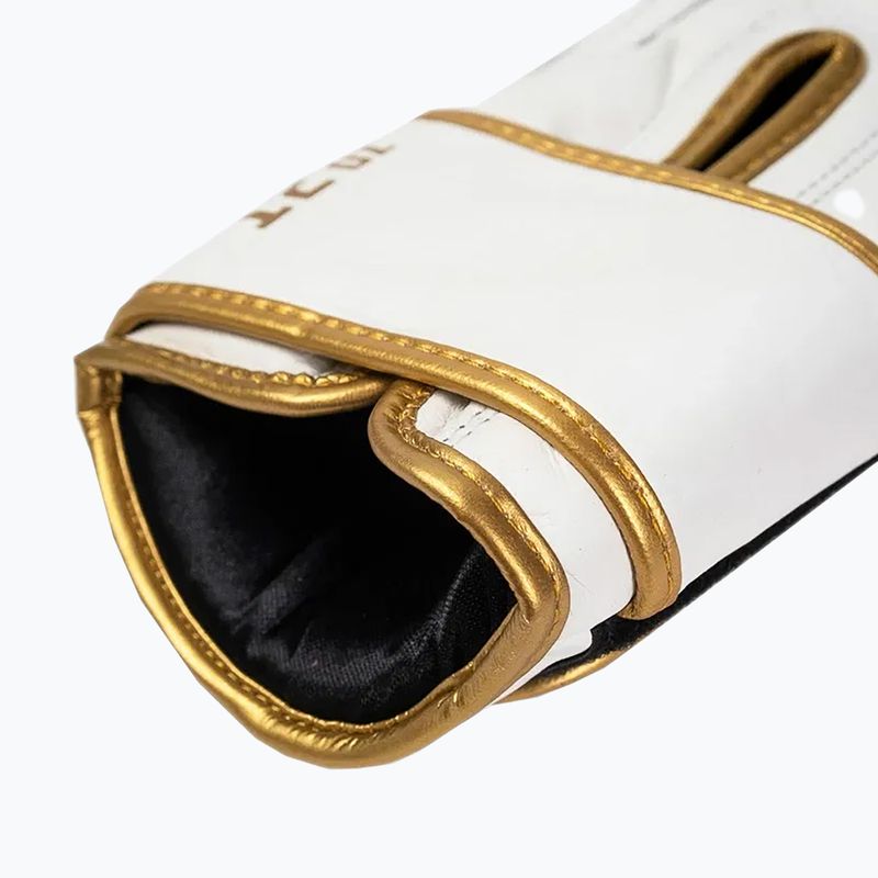 Rękawice bokserskie StormCloud Boxing Pro white/gold 6