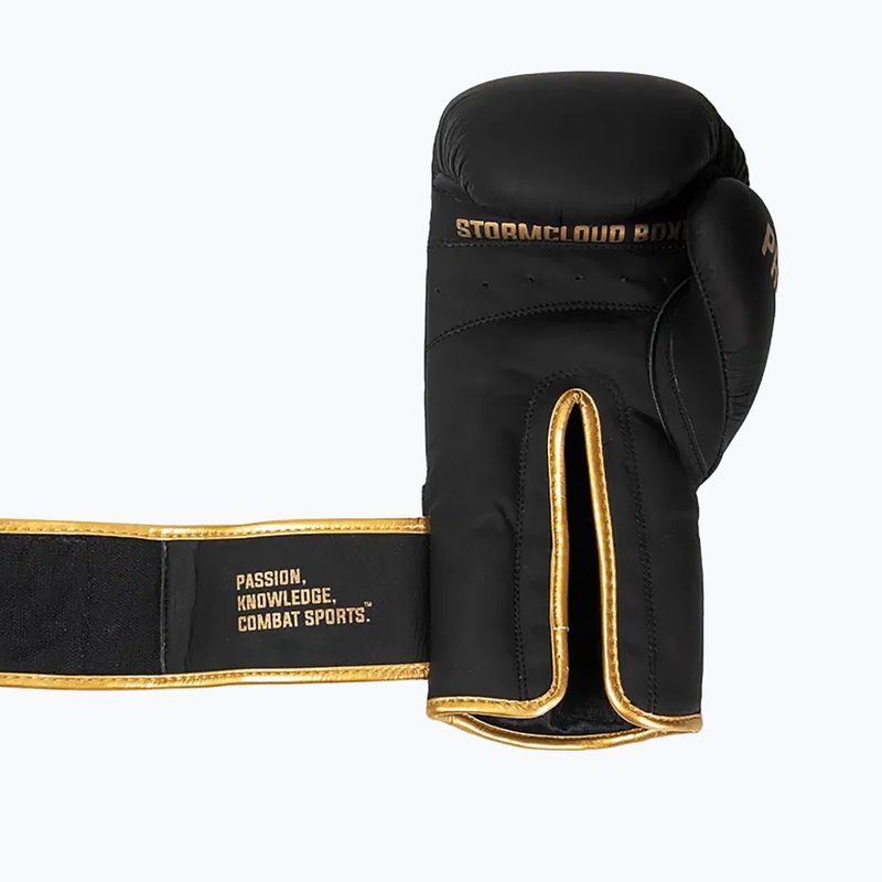 Rękawice bokserskie StormCloud Boxing Pro black/gold 6