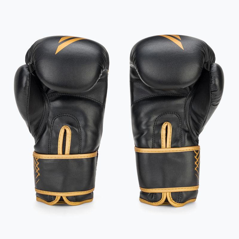 Rękawice bokserskie StormCloud Lynx black/gold 3