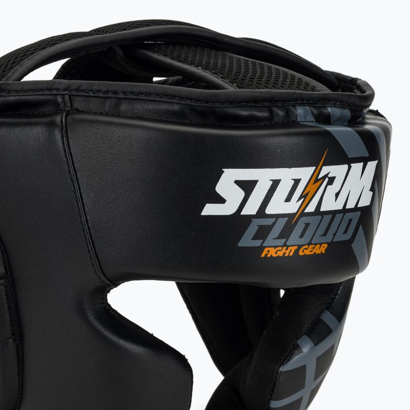 Kask bokserski StormCloud Lynx black/grey 4
