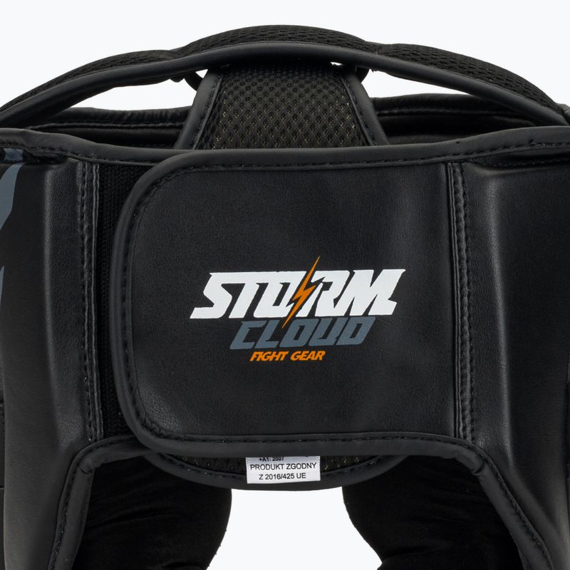 Kask bokserski StormCloud Lynx black/grey 5