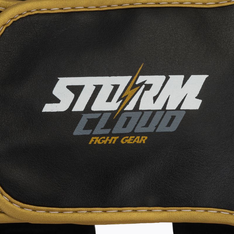 Kask bokserski StormCloud Lynx black/gold 5