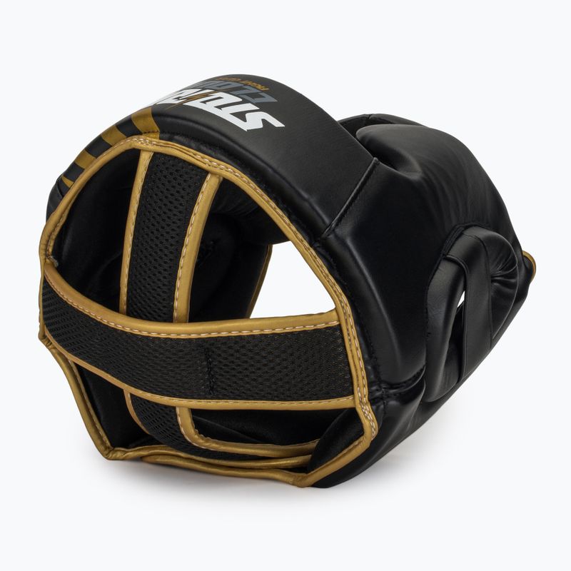 Kask bokserski StormCloud Lynx black/gold 6