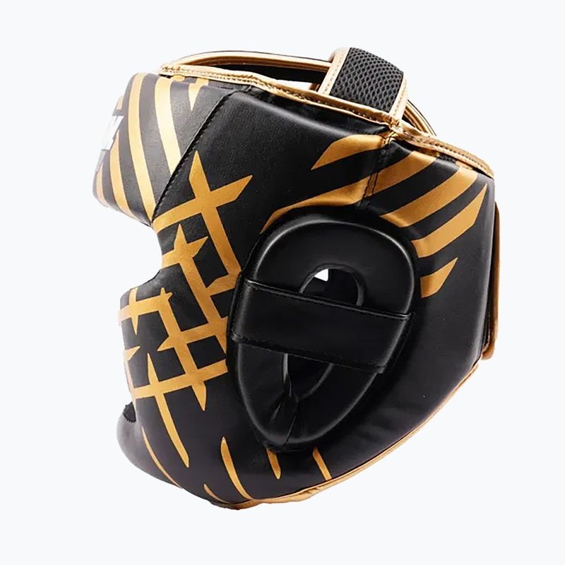Kask bokserski StormCloud Lynx black/gold 6