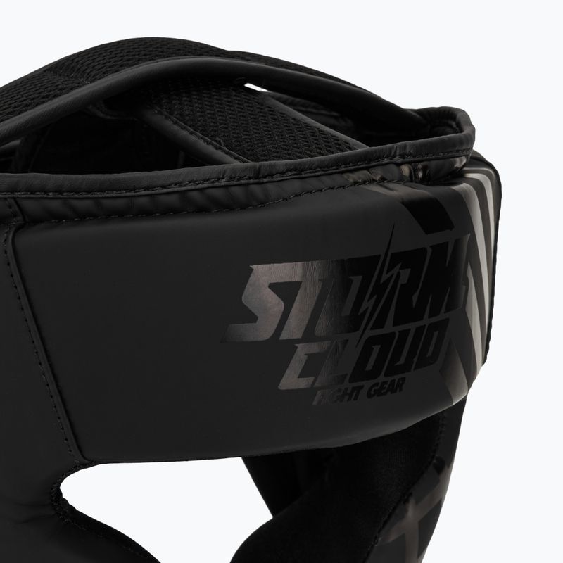 Kask bokserski StormCloud Lynx black/black 4