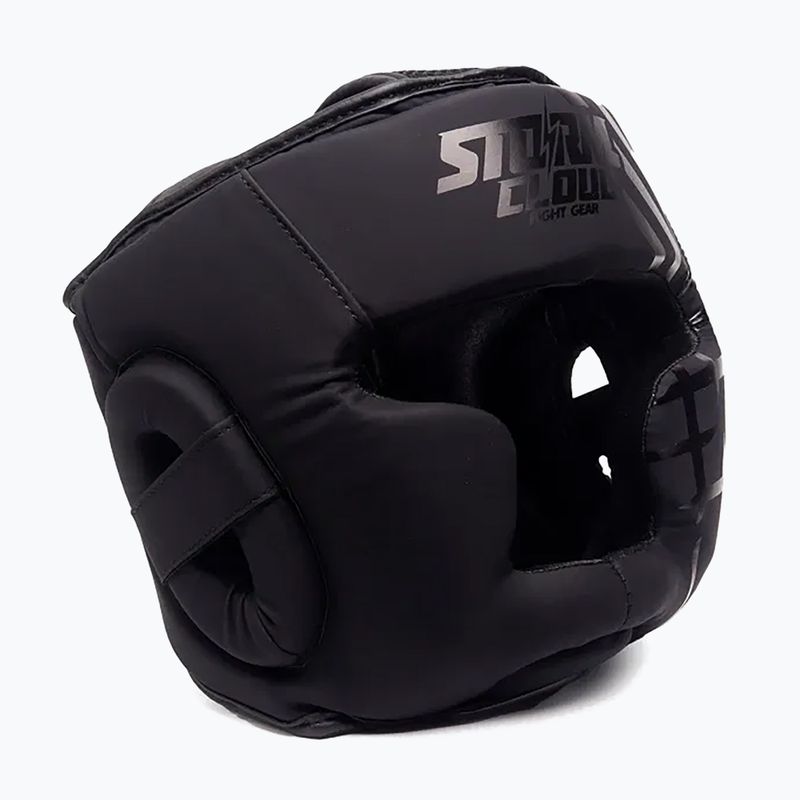 Kask bokserski StormCloud Lynx black/black 5