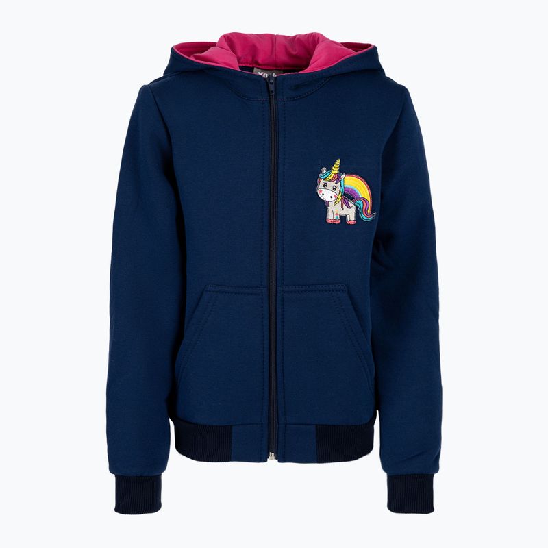 Bluza dziecięca York Unicorn granatowa/różowa