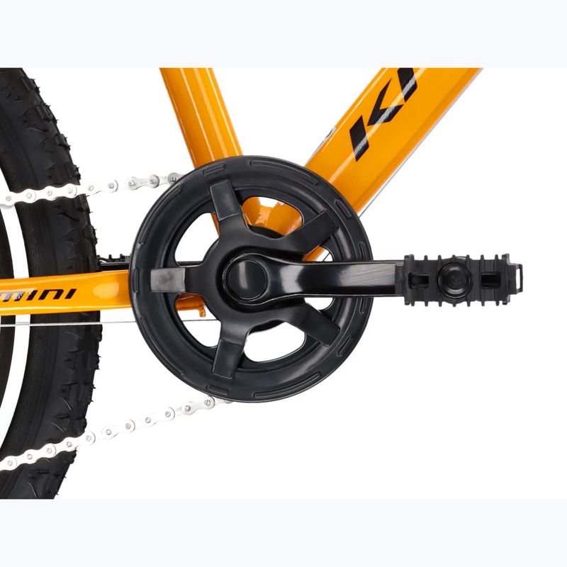 Rower dziecięcy KROSS Level Mini 2.0 żółty/czarny/połysk 9