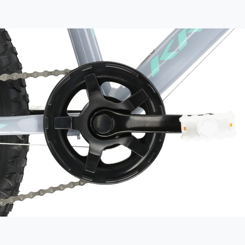 Rower dziecięcy KROSS Lea Mini 1.0 szary/seledynowy/połysk 9