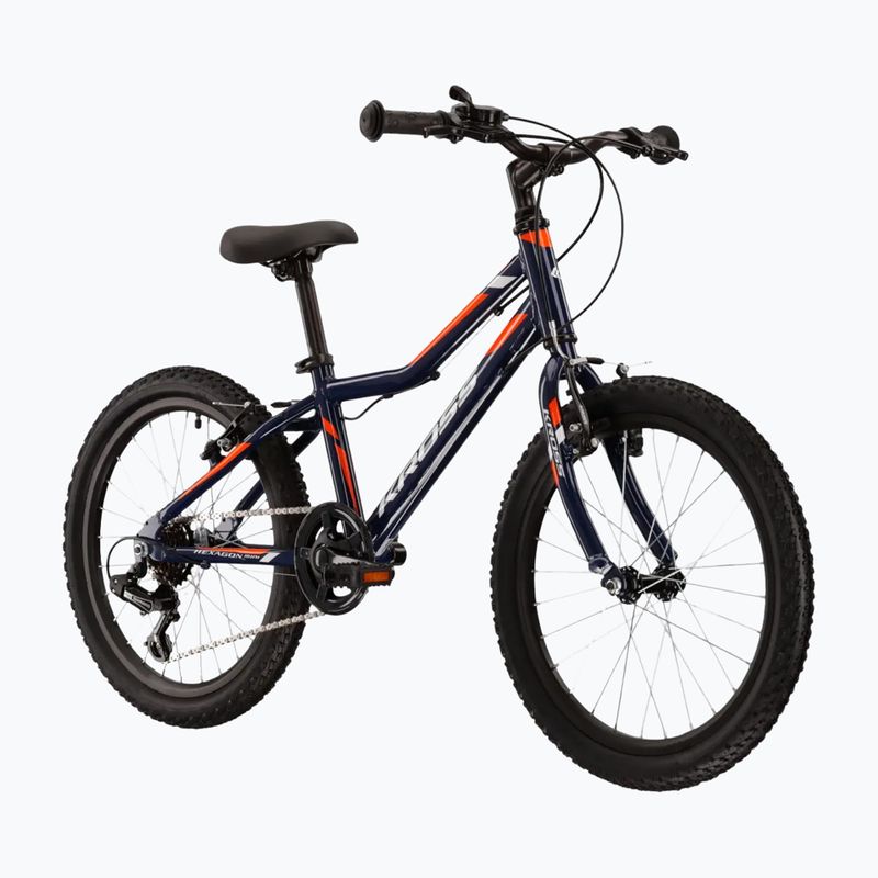Rower dziecięcy KROSS Hexagon Mini 1.0 granatowy/biały/połysk 2