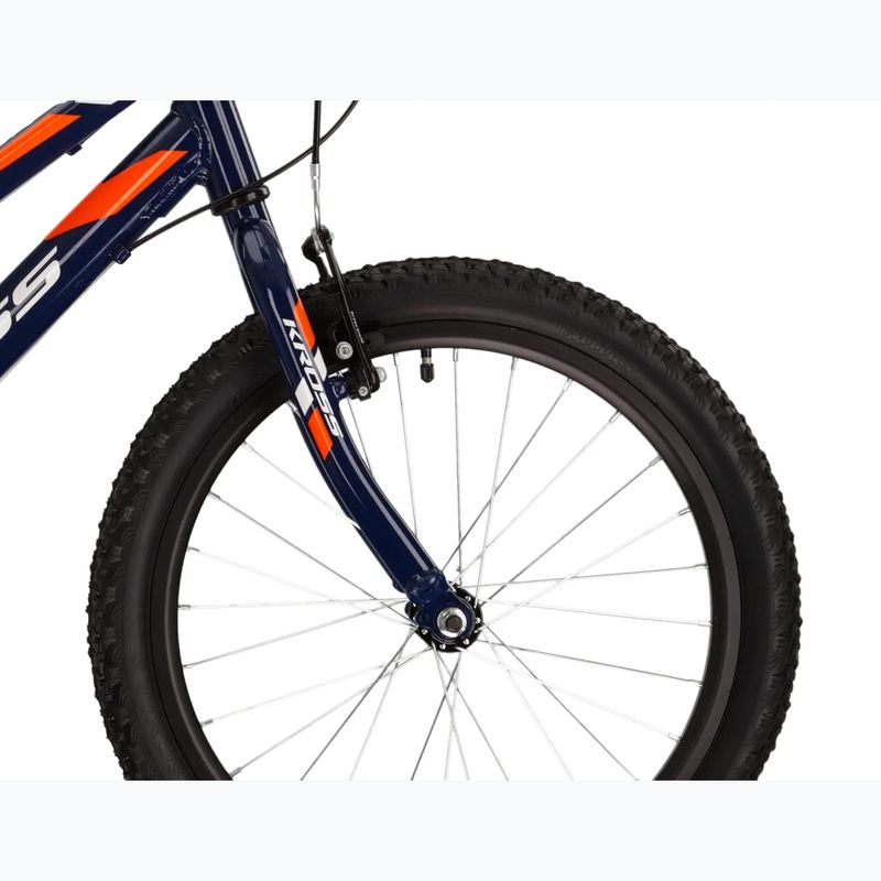 Rower dziecięcy KROSS Hexagon Mini 1.0 granatowy/biały/połysk 5