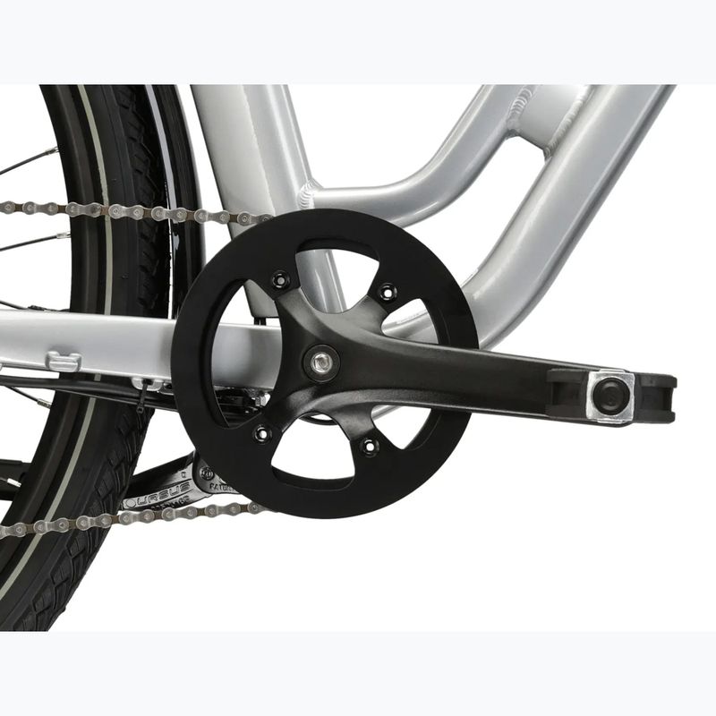 Rower elektryczny KROSS Sentio Hybrid 2.0 el. 504 Wh srebrny/czarny/połysk 10