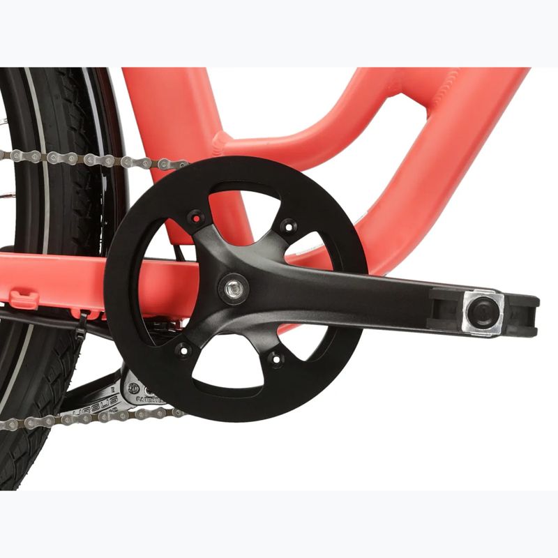 Rower elektryczny KROSS Sentio Hybrid 2.0 el. 504 Wh koralowy/żółty/matowy 11