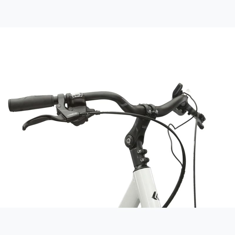 Rower elektryczny KROSS Sentio Hybrid 1.0 el. 504 Wh perłowy/czarny/połysk 4