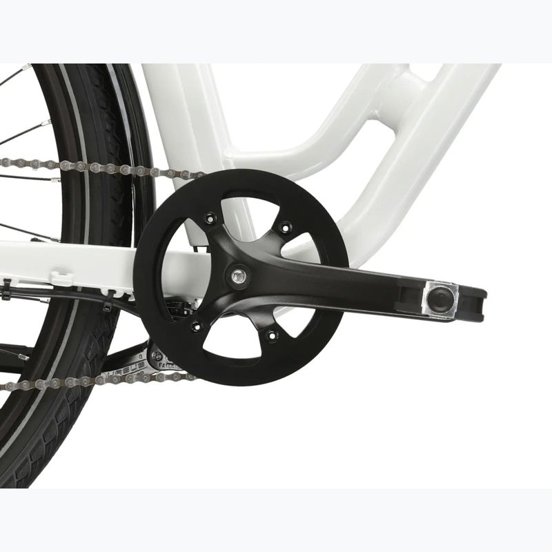 Rower elektryczny KROSS Sentio Hybrid 1.0 el. 504 Wh perłowy/czarny/połysk 9