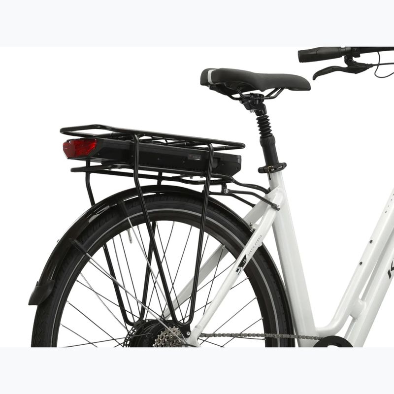 Rower elektryczny KROSS Sentio Hybrid 1.0 el. 504 Wh perłowy/czarny/połysk 12