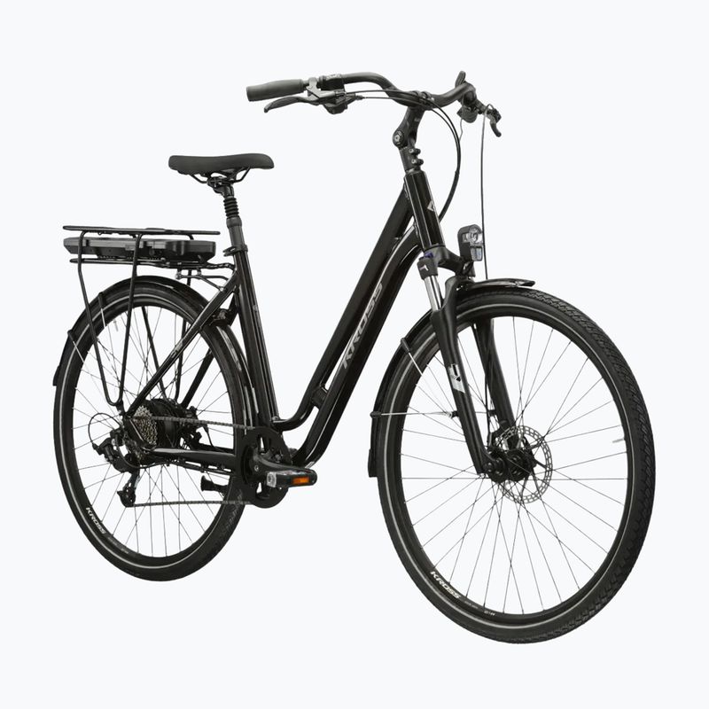 Rower elektryczny KROSS Sentio Hybrid 1.0 el. 504 Wh czarny/srebrny/połysk 3