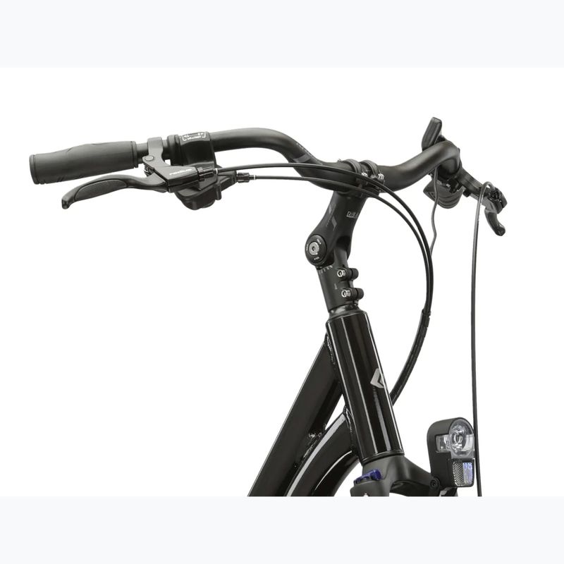 Rower elektryczny KROSS Sentio Hybrid 1.0 el. 504 Wh czarny/srebrny/połysk 5