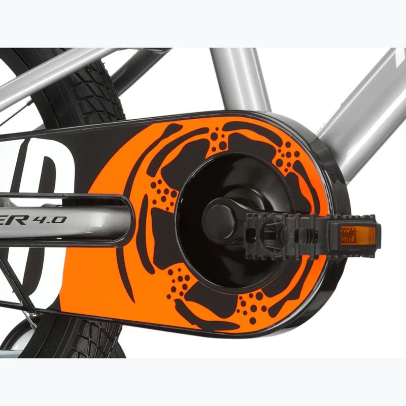Rower dziecięcy KROSS Racer 4.0 srebrny/biały/połysk 7
