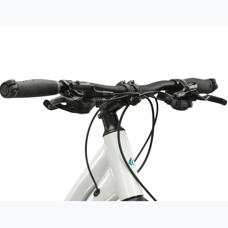 Rower crossowy damski KROSS Evado 7.0 W biały/turkusowy/połysk 4