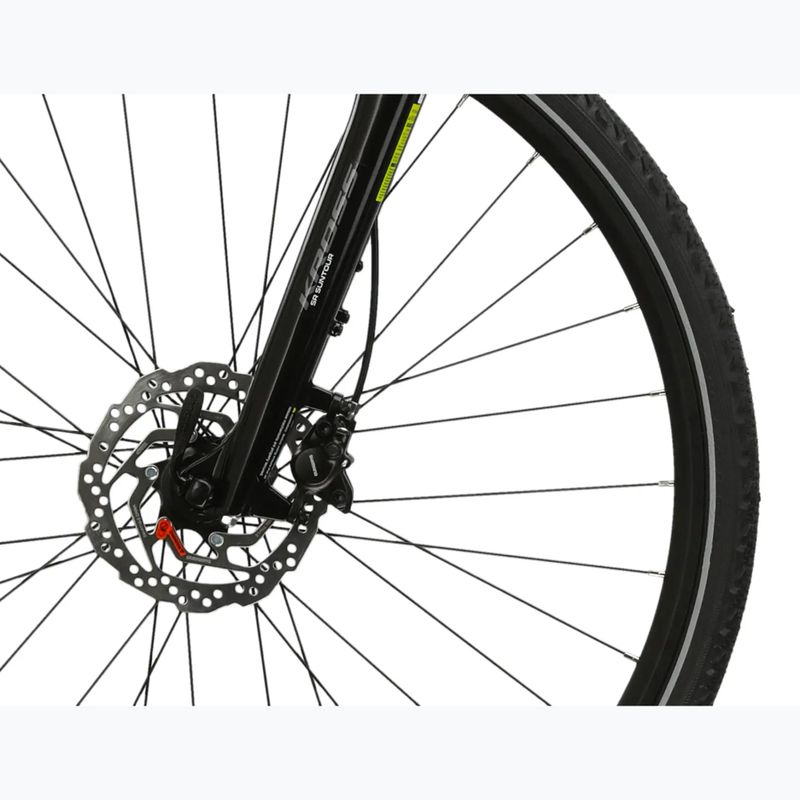 Rower crossowy damski KROSS Evado 7.0 W biały/turkusowy/połysk 7