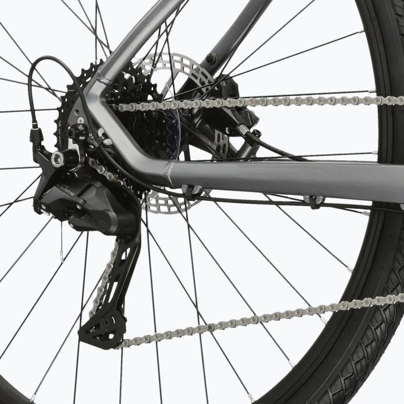 Rower crossowy KROSS Evado 5.0 grafitowy/czarny/matowy 8