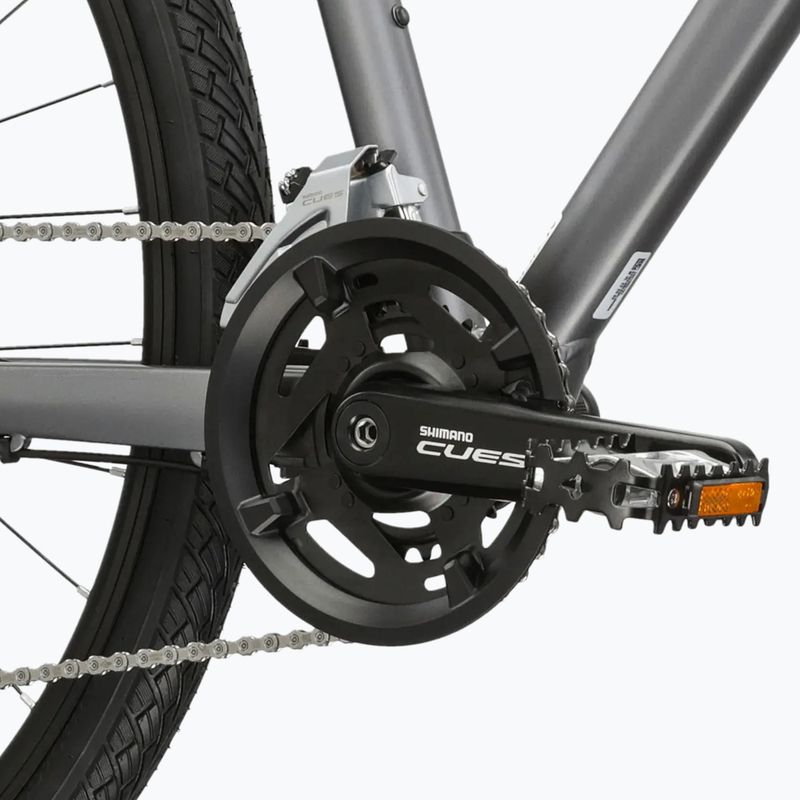 Rower crossowy KROSS Evado 5.0 grafitowy/czarny/matowy 9