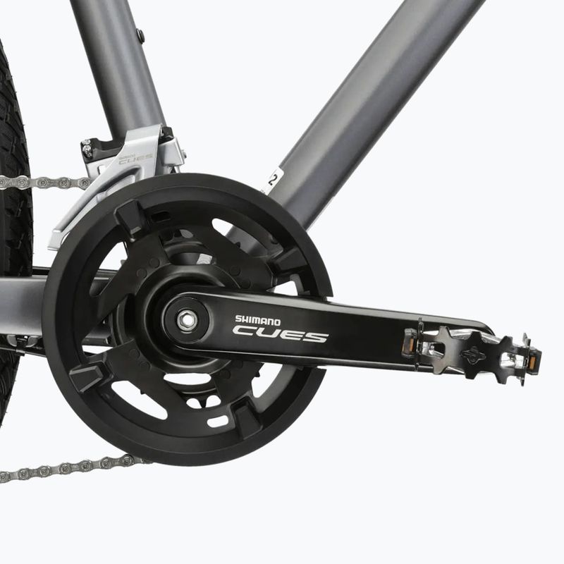 Rower crossowy KROSS Evado 5.0 grafitowy/czarny/matowy 10