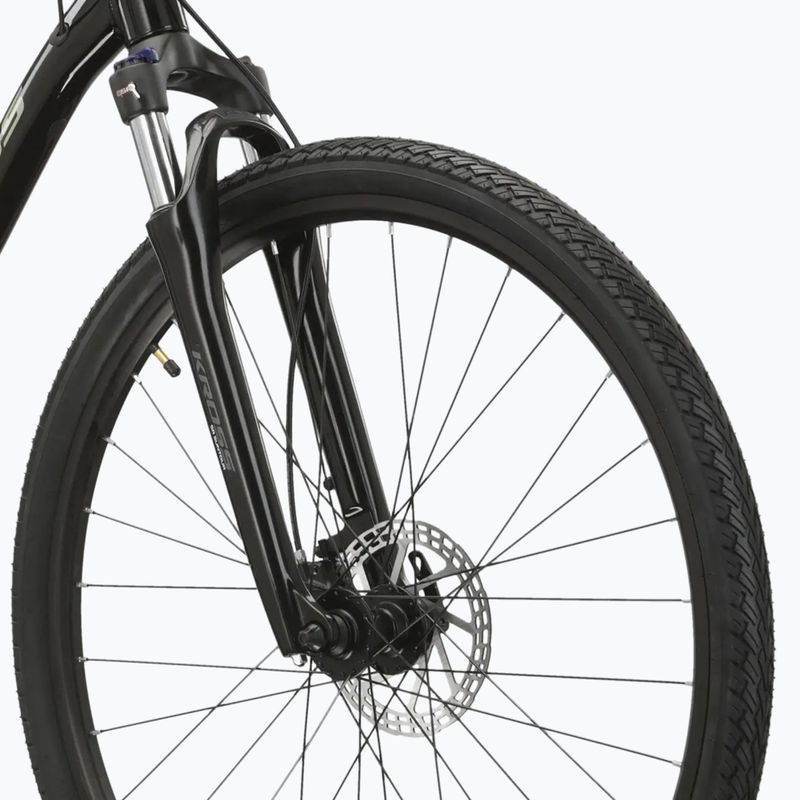 Rower crossowy KROSS Evado 5.0 czarny/zielony/połysk 5