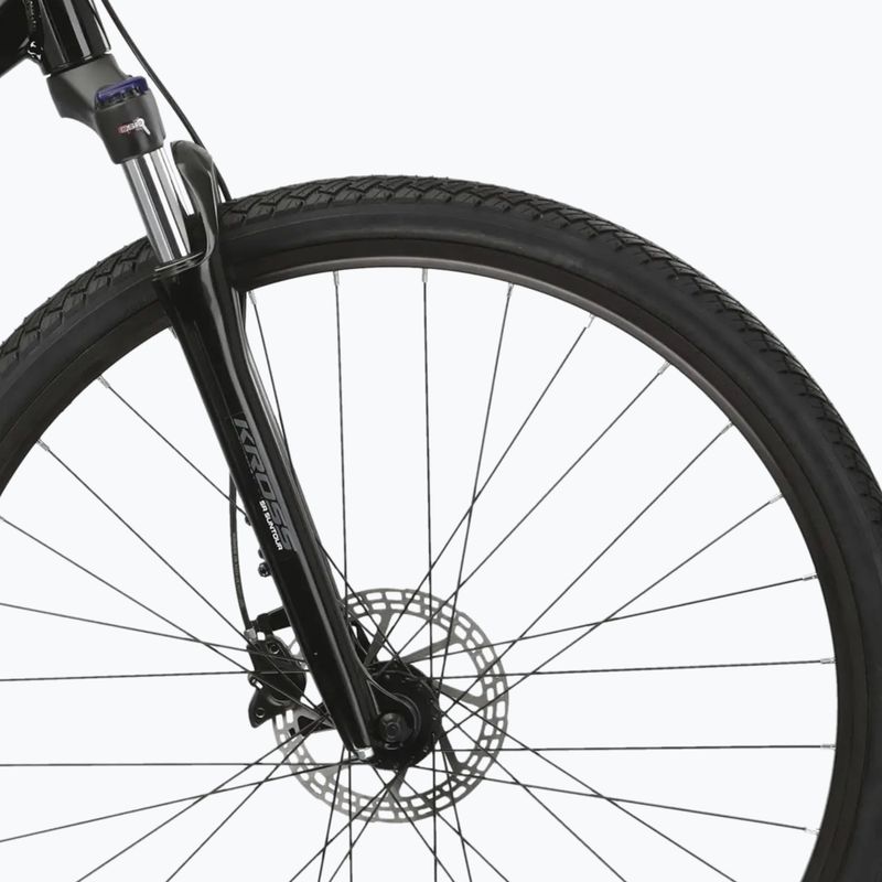 Rower crossowy KROSS Evado 5.0 czarny/zielony/połysk 6