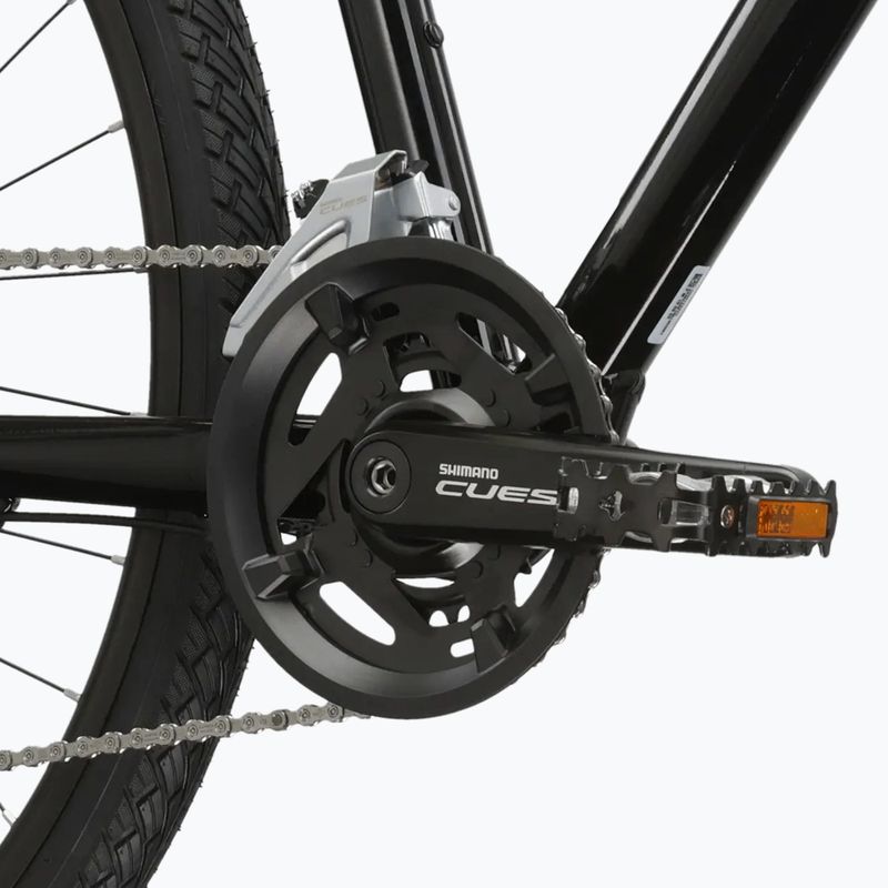 Rower crossowy KROSS Evado 5.0 czarny/zielony/połysk 10