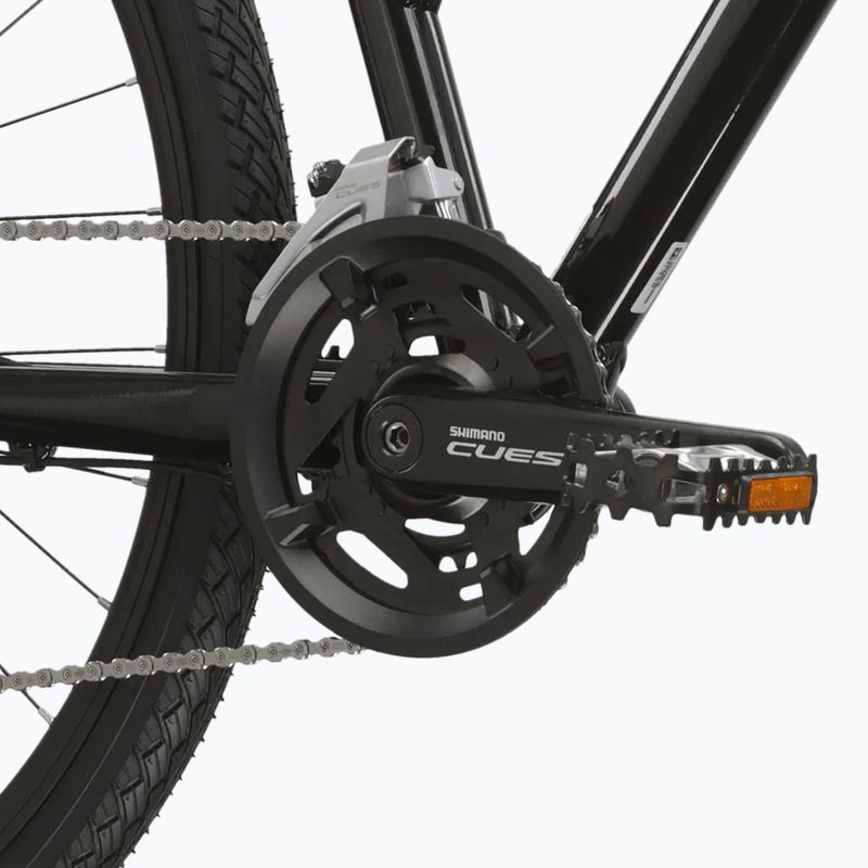 Rower crossowy damski KROSS Evado 5.0 W czarny/turkusowy/połysk 9