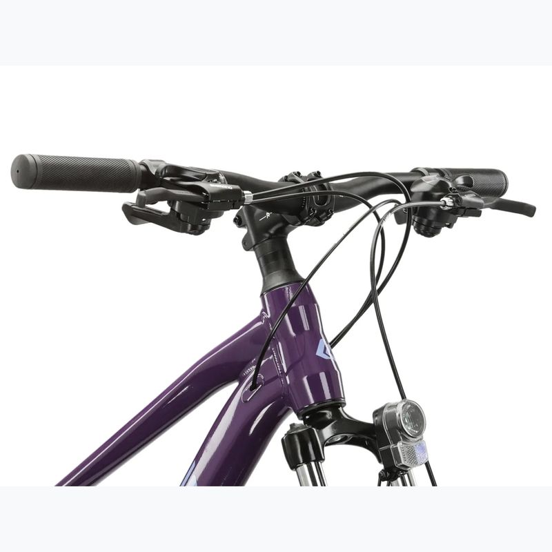 Rower górski damski KROSS Lea 2.0 Eq W 27.5 fioletowy/fioletowy/połysk 4