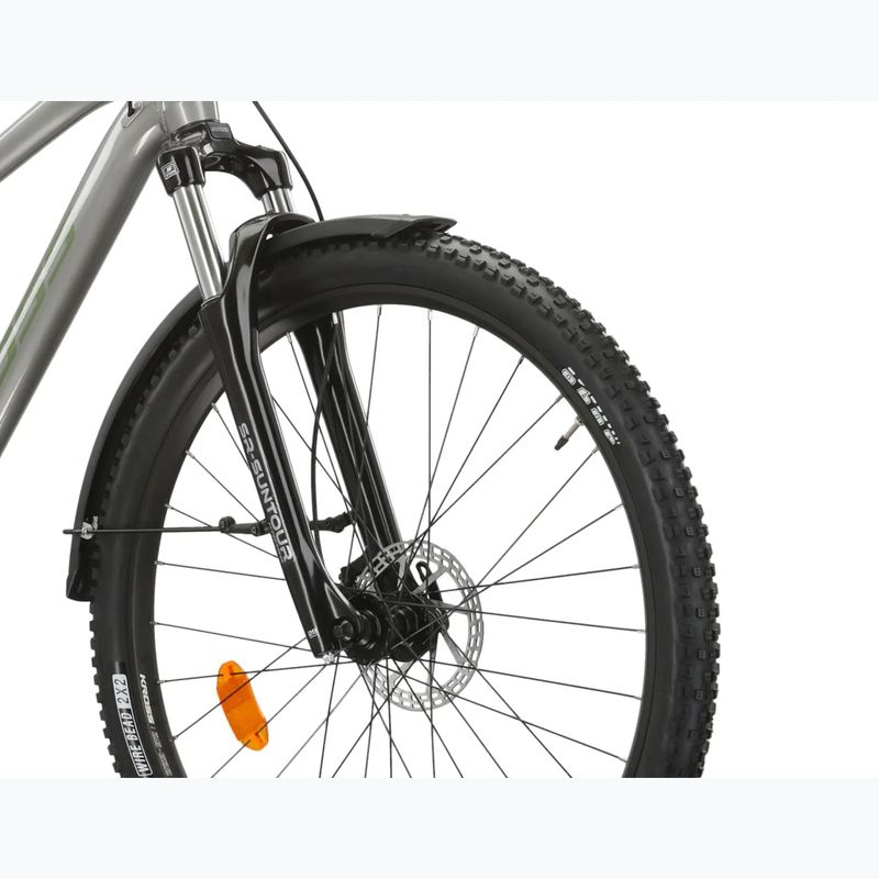 Rower górski KROSS Hexagon 4.0 EQ 29" srebrny/zielony/połysk 5