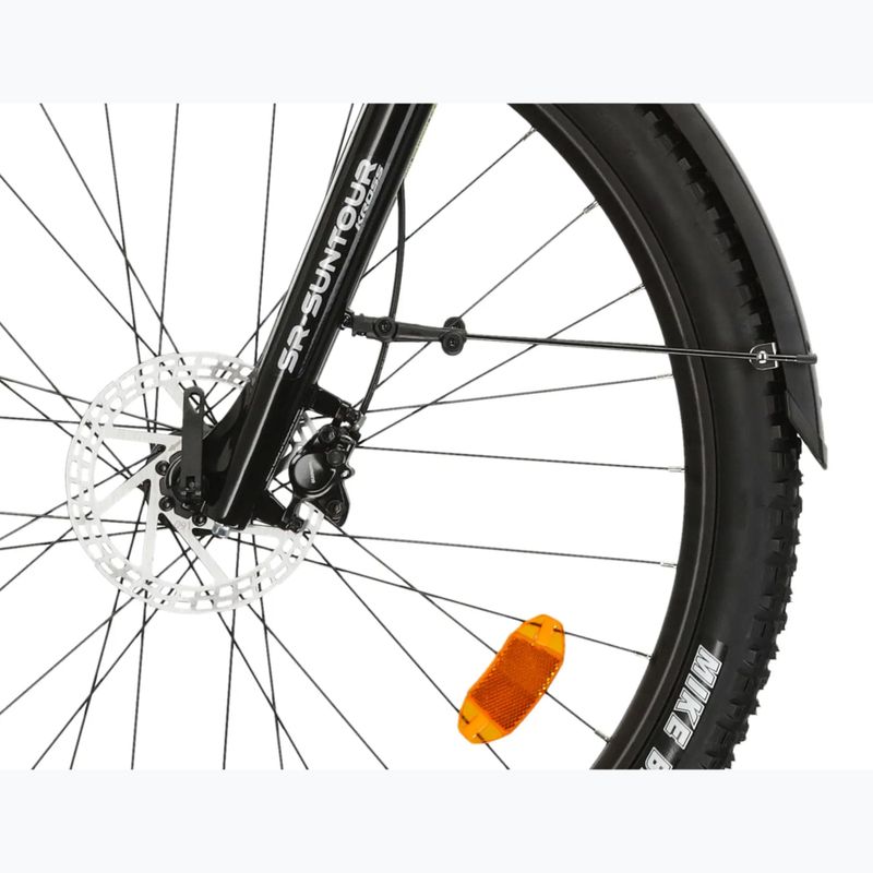 Rower górski KROSS Hexagon 4.0 EQ 27,5" zielony/srebrny/połysk 7