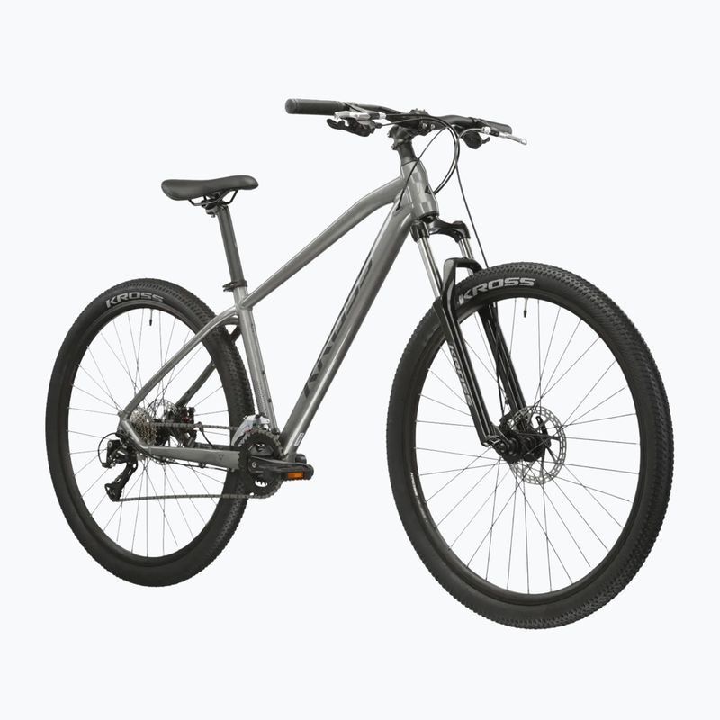 Rower górski KROSS Hexagon 3.0 27,5" 2024 szary/granatowy/połysk 2