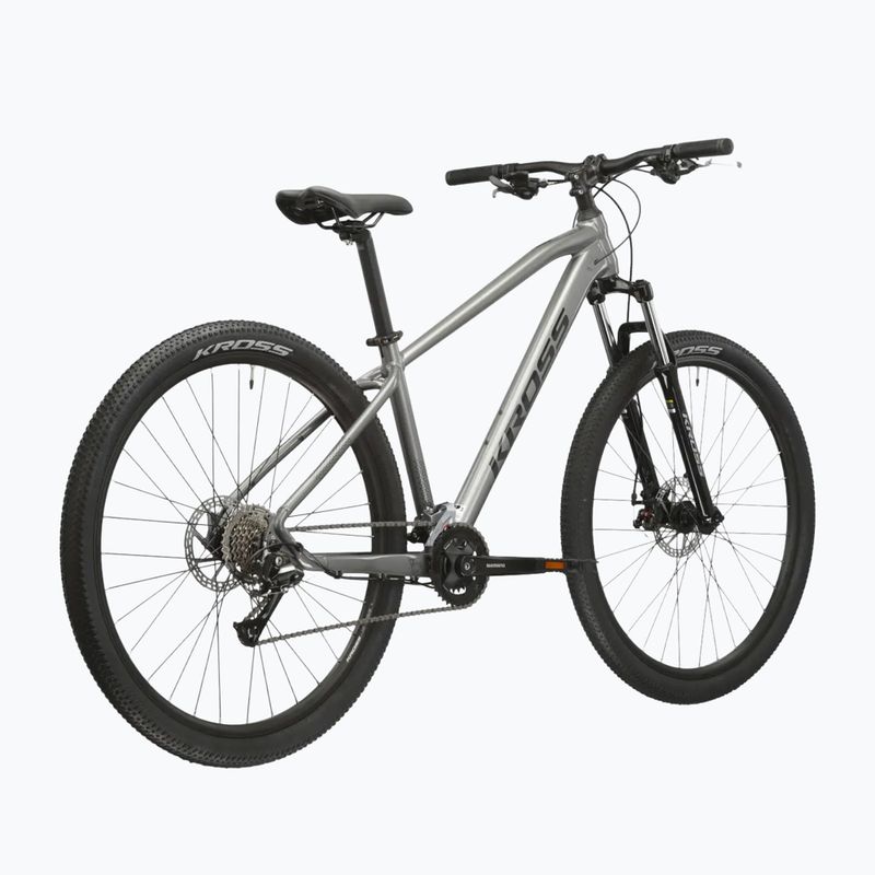 Rower górski KROSS Hexagon 3.0 27,5" 2024 szary/granatowy/połysk 3