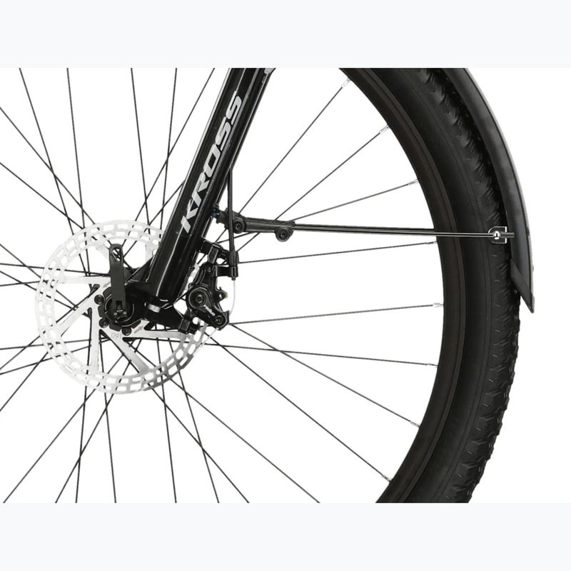 Rower górski KROSS Hexagon 2.0 EQ 27,5" limonkowy/niebieski/połysk 7