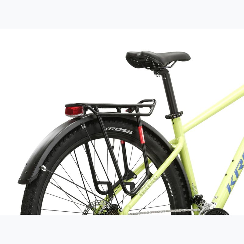 Rower górski KROSS Hexagon 2.0 EQ 27,5" limonkowy/niebieski/połysk 11