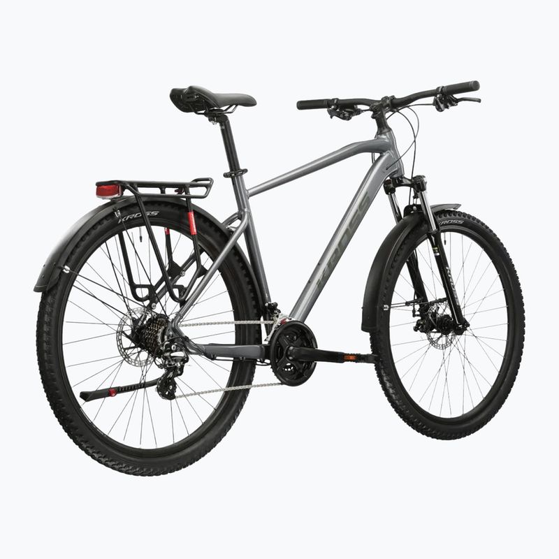 Rower górski KROSS Hexagon 2.0 EQ 27,5" szary/ciemnoszary/połysk 3