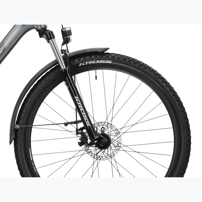 Rower górski KROSS Hexagon 2.0 EQ 27,5" szary/ciemnoszary/połysk 6