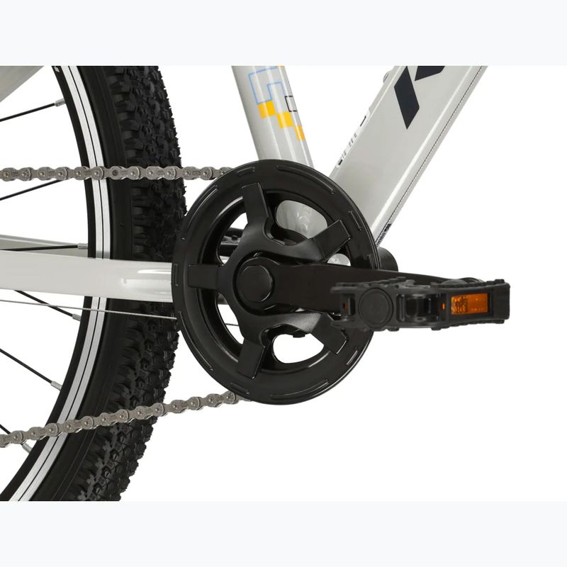 Rower dziecięcy KROSS Dust Jr 1.0 szary/czarny/połysk 8