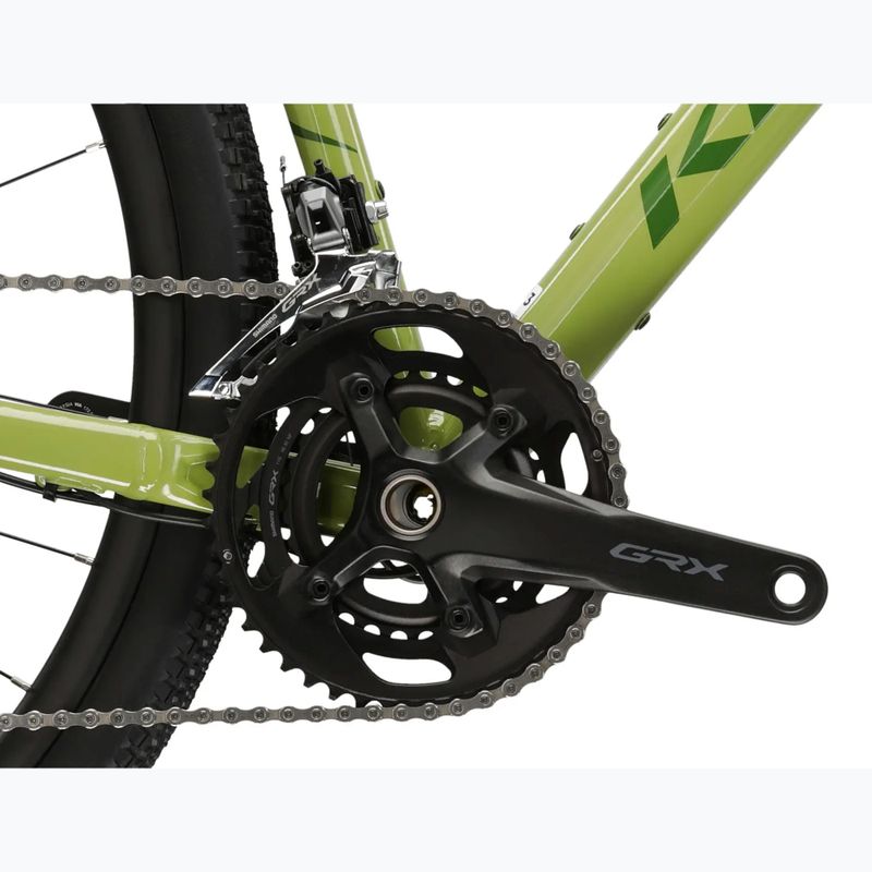 Rower gravelowy KROSS Esker 6.0 2024 khaki/zielony/połysk 16