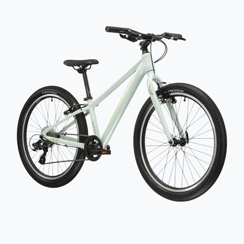 Rower dziecięcy KROSS Lea Jr 1.0 miętowy/zielony/połysk 2