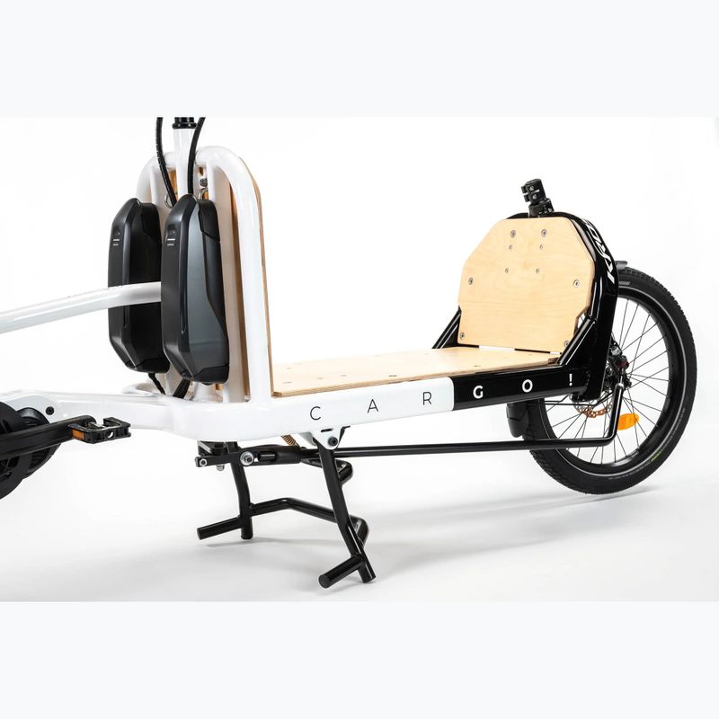 Rower elektryczny KROSS E-Cargo Space Platform el. biały/czarny/połysk 8