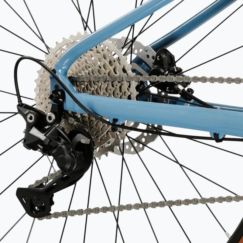 Rower młodzieżowy KROSS Level Jr 6.0 niebieski/czarny/połysk 8