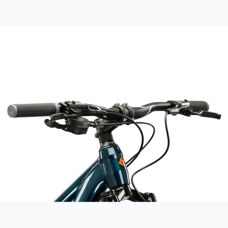 Rower młodzieżowy KROSS Level Jr 5.0 turkusowy/pomarańczowy/połysk 4