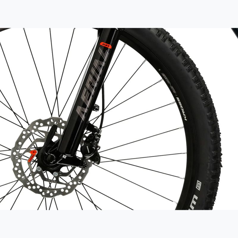 Rower młodzieżowy KROSS Level Jr 5.0 turkusowy/pomarańczowy/połysk 7