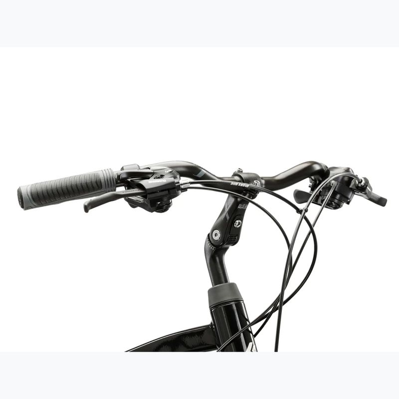 Rower trekkingowy męski KROSS Trans 1.0 czarny/srebrny/połysk 4