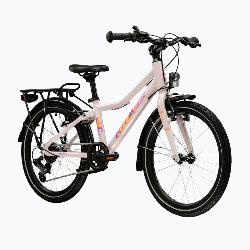 Rower dziecięcy KROSS Lea Mini 3.0 Eq W różowy/różowy/połysk 2